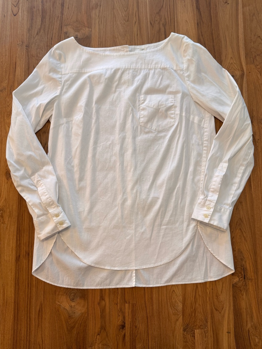 Ann Taylor Loft The Softened Shirt Women’s Medium Button Up Back